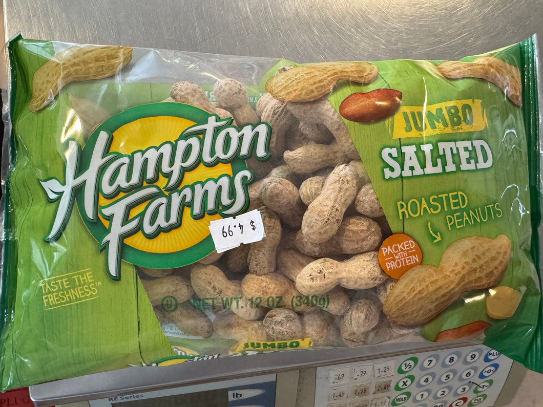 Hampton Farms Jumbo Salted Roasted Peanuts