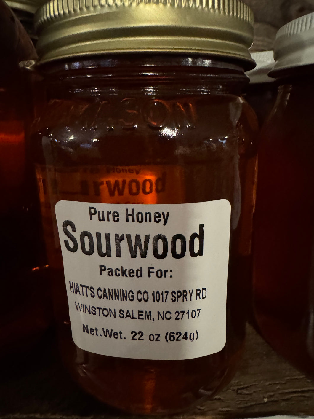 Sourwood Honey