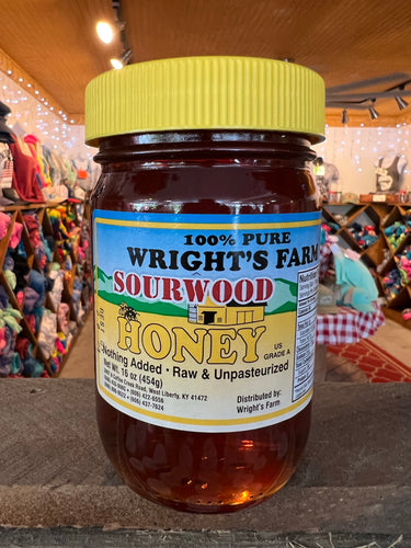Wrights Farms Sourwood honey