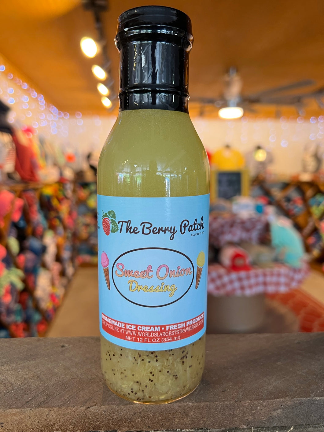 Sweet Onion Dressing (12oz) – The Berry Patch Sweet Onion Dressing (12oz) – The Berry Patch