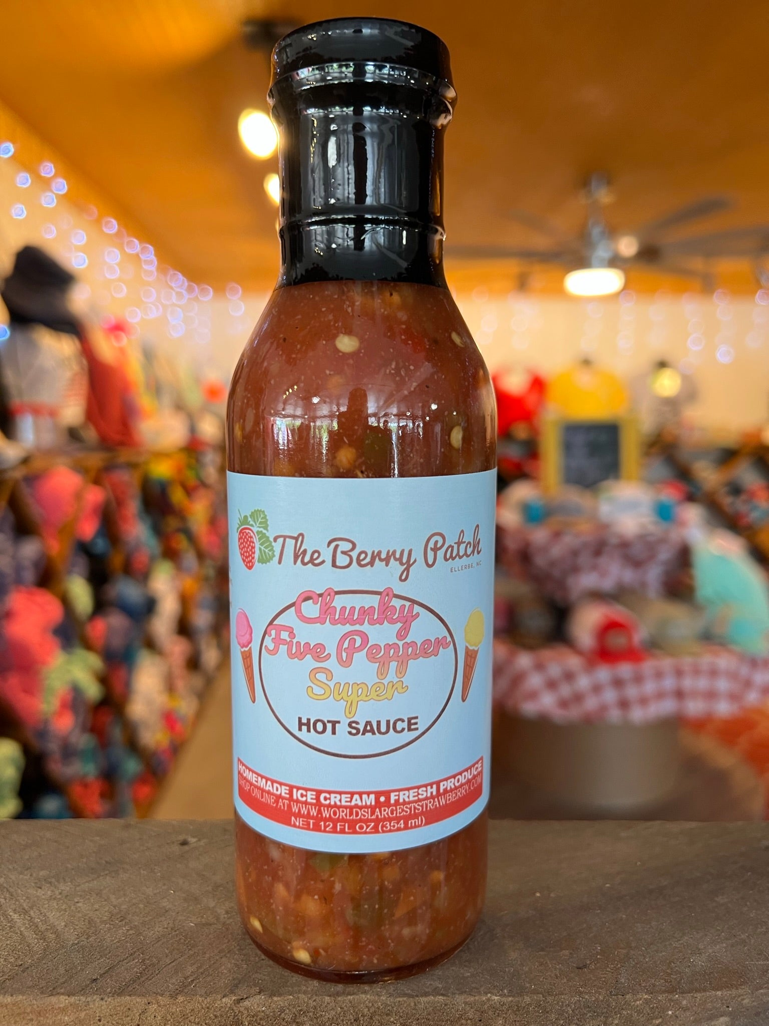 BP Chunky 5 Pepper Super Hot Sauce (12oz) – The Berry Patch