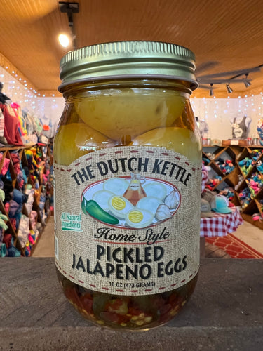 The Dutch Kettle Pickled Jalapeno Eggs