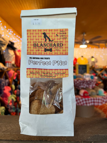 Blanchard perfect pnut dog treats