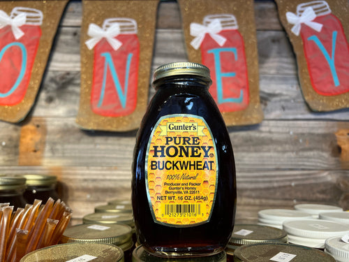 Gunter's Pure Honey | Buckwheat- 16oz